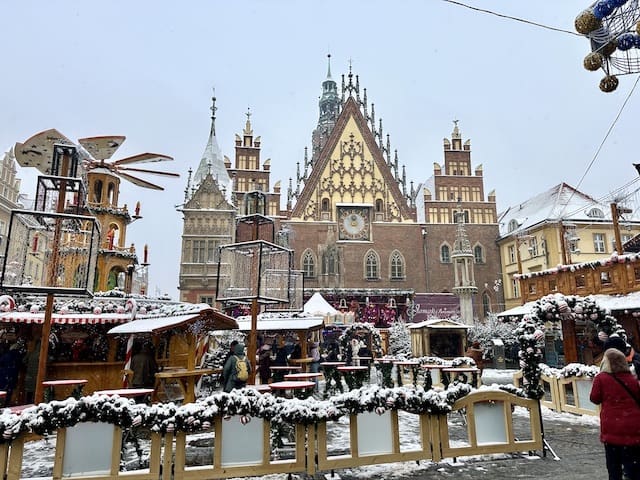 piazza mercato - breslavia - mercatini di natale